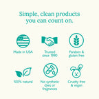 Gilden Tree 4 fluid ounce bottle back label details