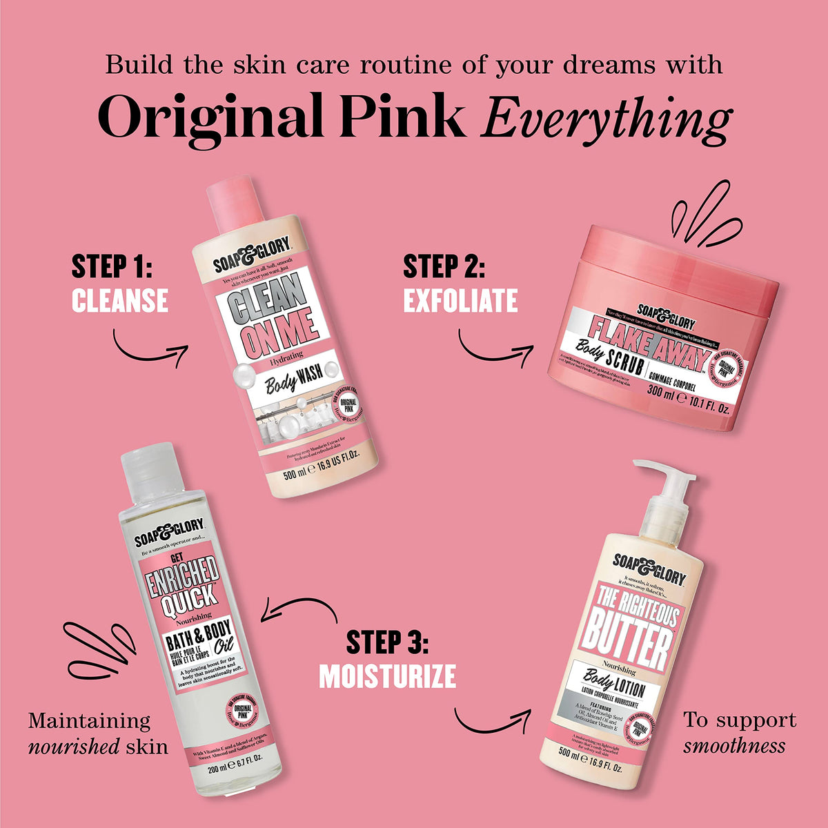 Soap And Glory Heel Genius Foot Cream side profile view