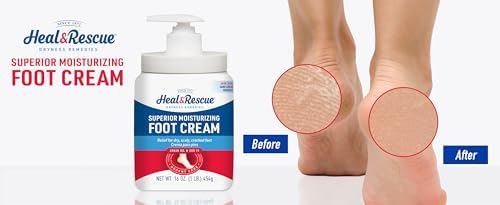 Profoot Heel Rescue intensive moisturizing cream packaging for cracked heels