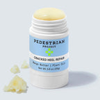 Pedestrian Project Cracked Heel Repair stick applied on dry feet