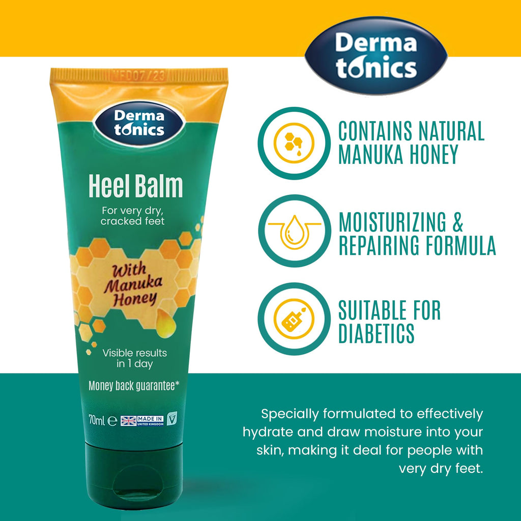 Dermatonics Manuka Honey foot treatment texture display