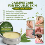 Lifestyle image of personal care tea tree balm in use