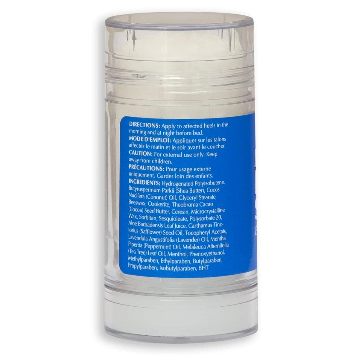 Lifestyle image of smooth and soft feet after using foot repair balm