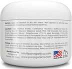 PurOrganica cracked heel relief cream packaging overview