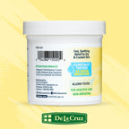 De La Cruz Arnica Salve back label with directions and warnings