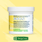 De La Cruz Arnica Salve packaging angle showing brand authenticity