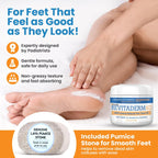 Activelife Revitaderm 4D foot cream tube with included pumice stone and brush