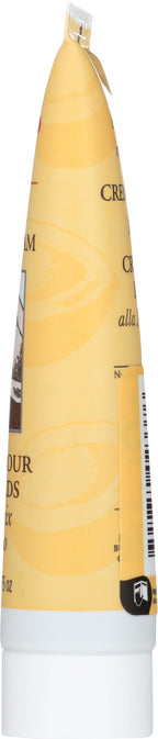 Burt's Bees coconut foot cream close up of cap and nozzle