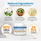Back panel of Activelife Revitaderm 4D showing ingredients and usage instructions