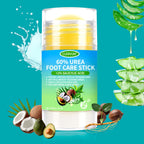 Lifestyle view of Clervun hydrating heel balm for daily foot care routine