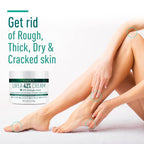 Top view of Ellocy foot lotion jar container