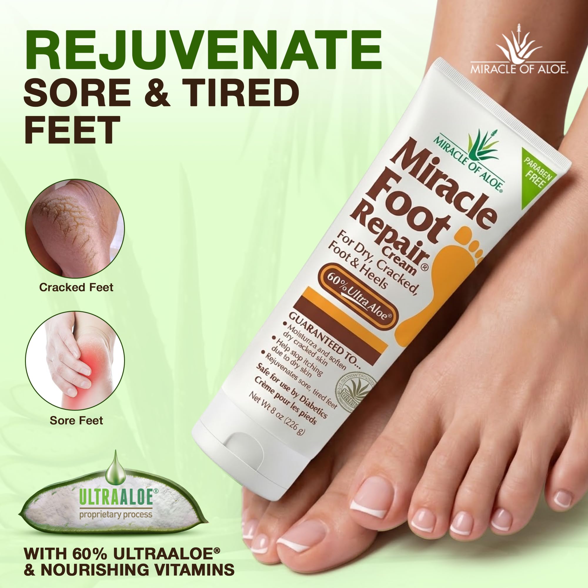 Miracle of Aloe travel size one ounce hand repair tube