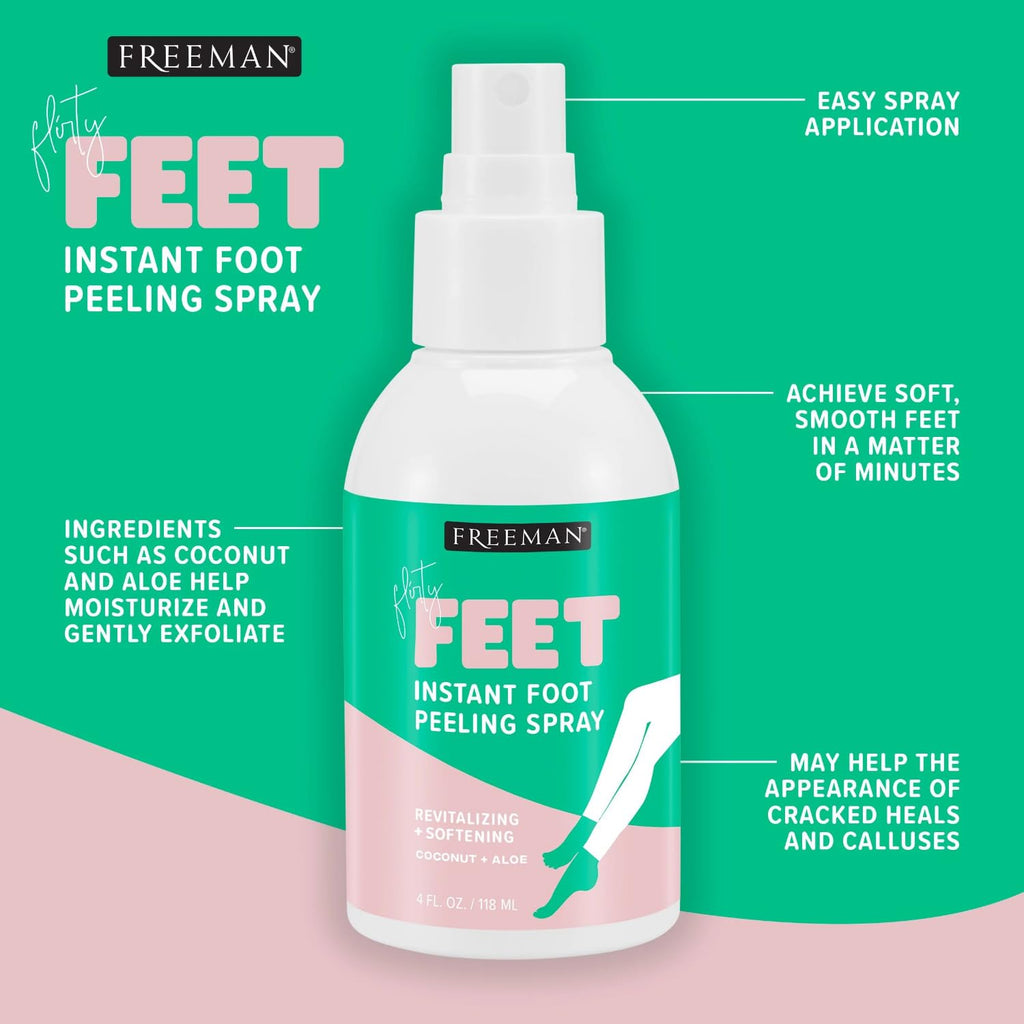 Freeman Flirty Feet 4 fluid ounces bottle pump mechanism