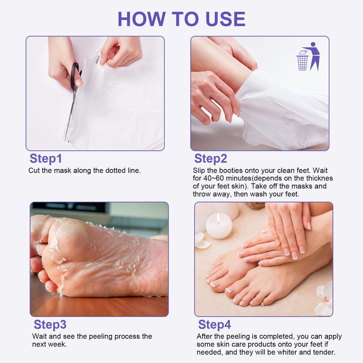 Funnir soothing foot care set lifestyle display