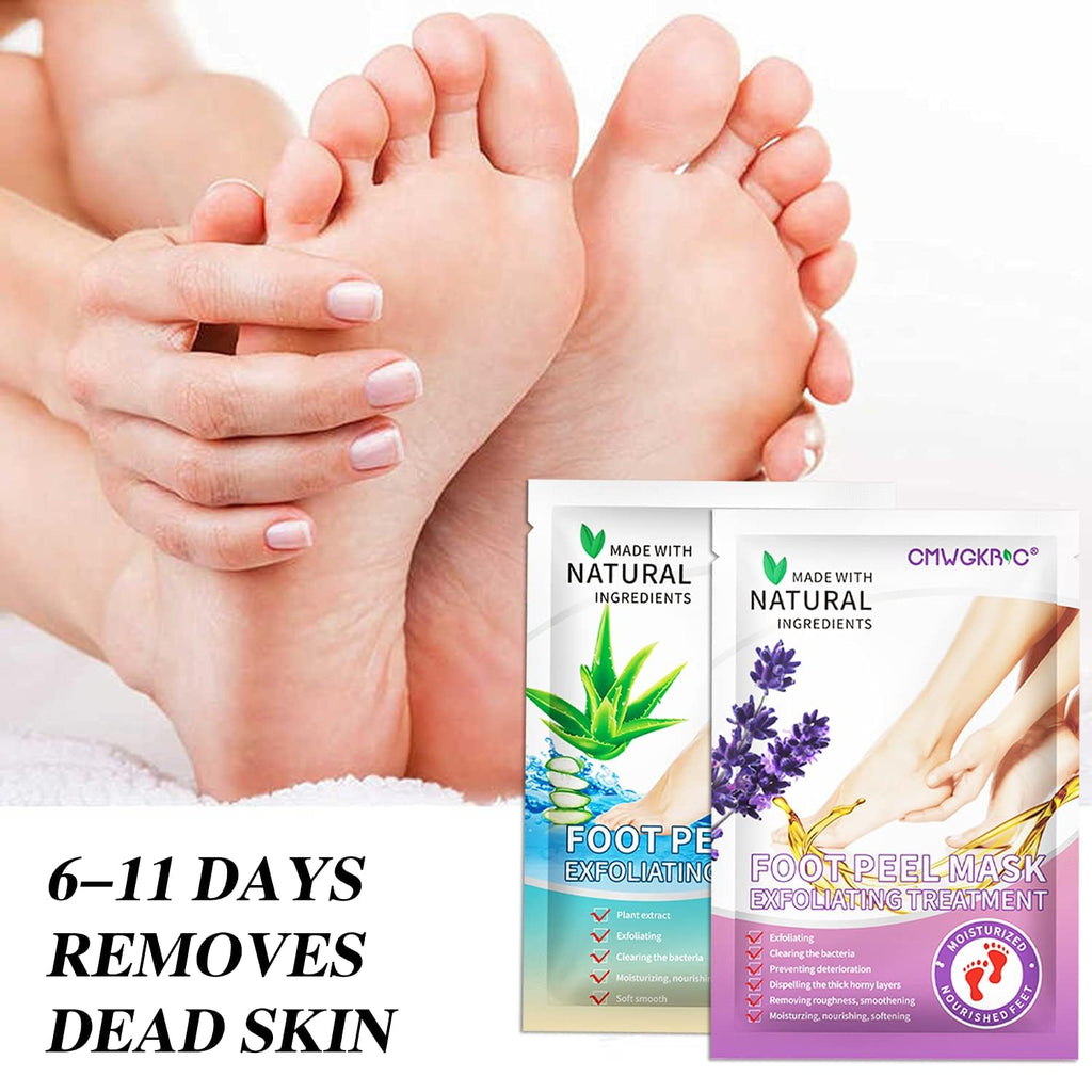 Instructions on how to use Cmwgkbc foot peel
