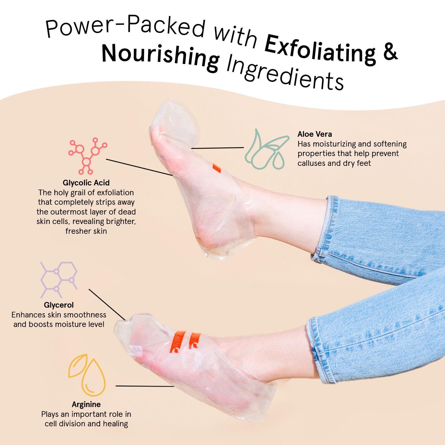 Grace & Stella Award-Winning foot exfoliator for baby soft feet