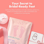 Patchology Rosé Toes retail box and single pair layout