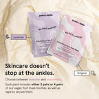 Grace And Stella foot peel mask ingredient and instruction details