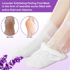 Sameriver exfoliating foot booties side angle display