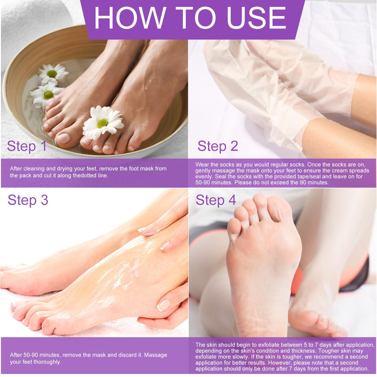Sameriver foot care exfoliating treatment complete bundle