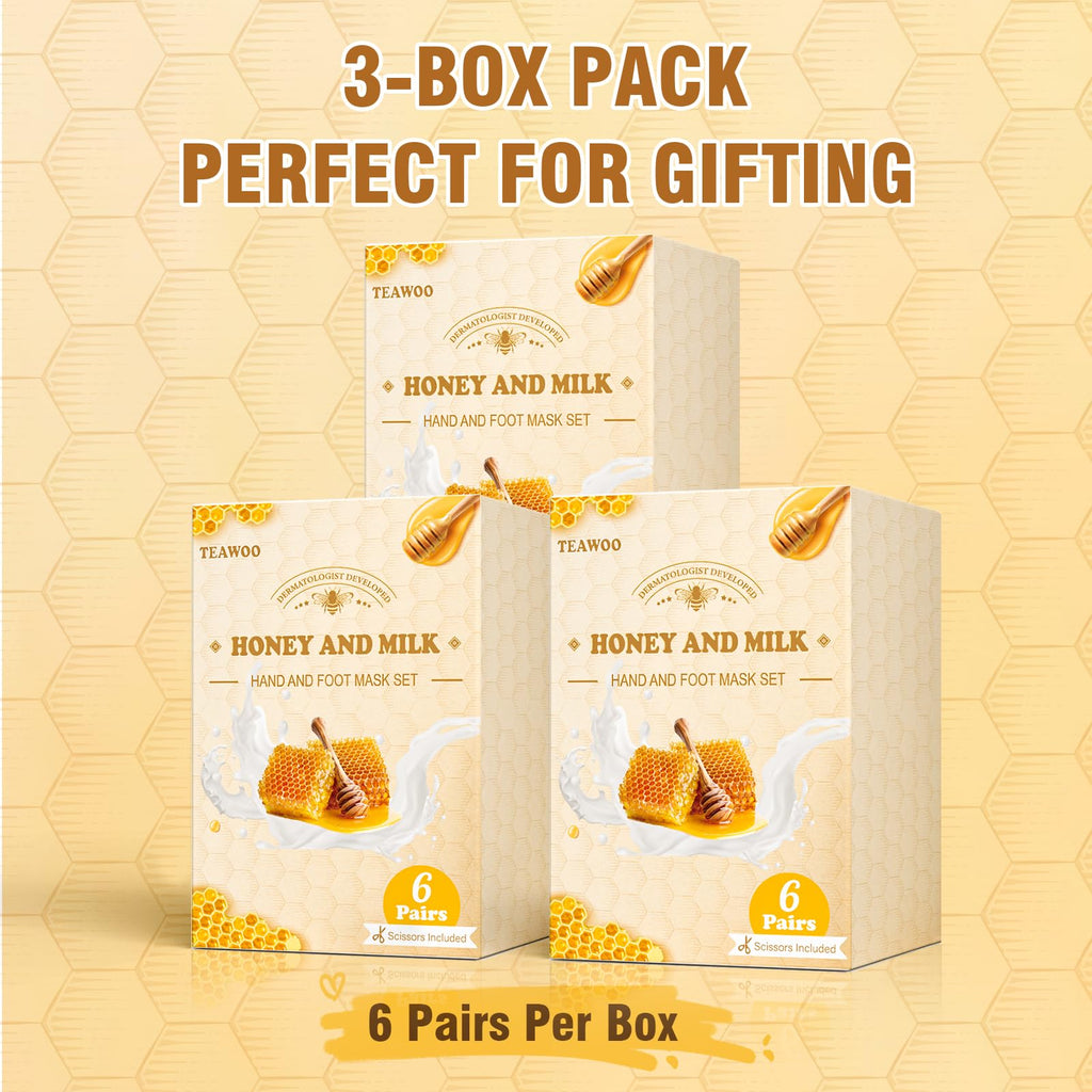 Complete home spa hand and foot care kit arrangement