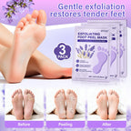 Besnel 8-pack foot mask box contents layout
