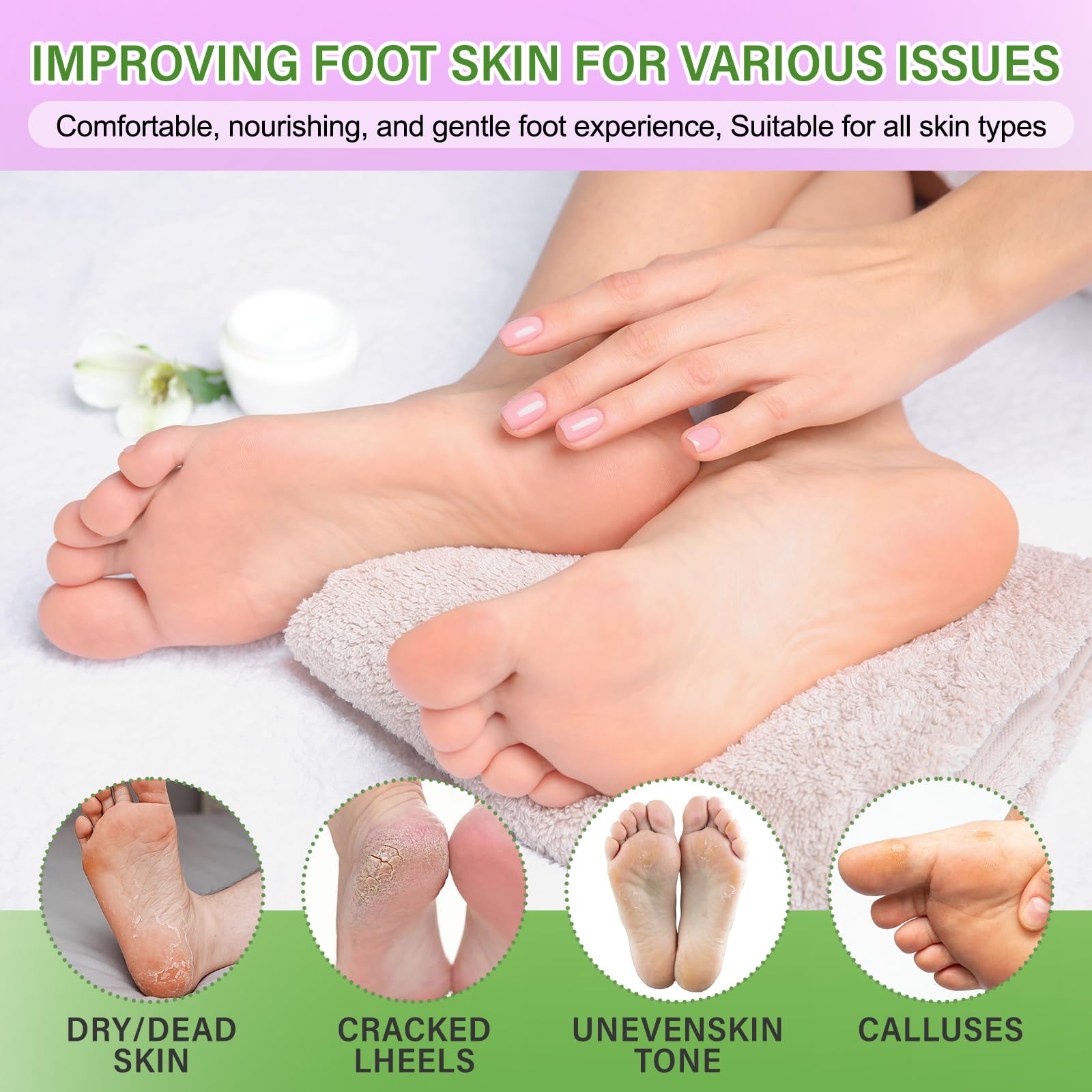 Besnel dual action callus remover kit box showing both peeling and nourishing treatments