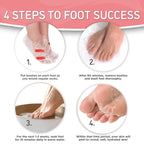 Soft Touch cracked heel repair mask back view details