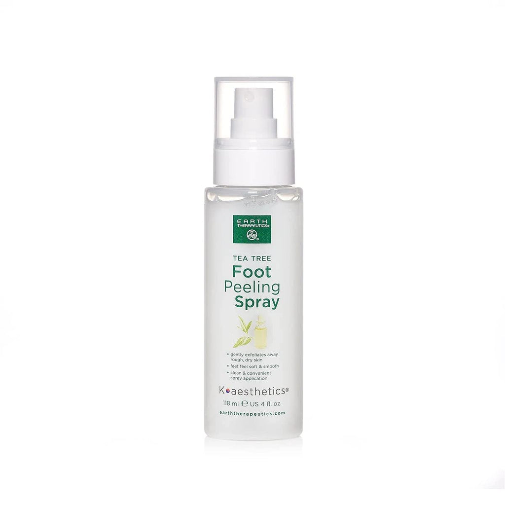 Tea tree foot peeling spray nozzle and pump detail