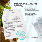 Close-up of Sunatoria callus remover instructions on back