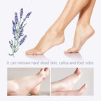 Side profile of Bealuz foot care packaging