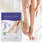 Complete two pair foot peel mask set