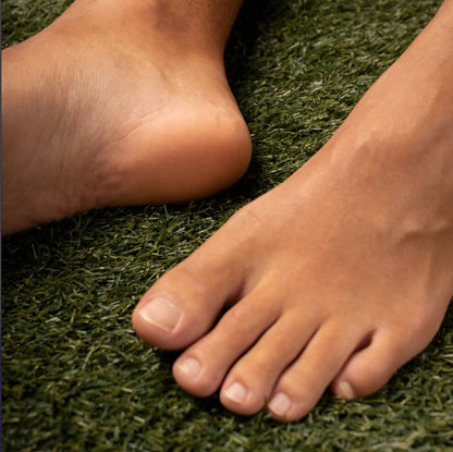 Comparison of extra large bootie size versus standard foot masks