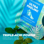 Vitamasques exfoliating foot mask close up of branding
