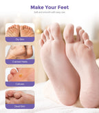 Rokelos botanical foot mask ingredients label view