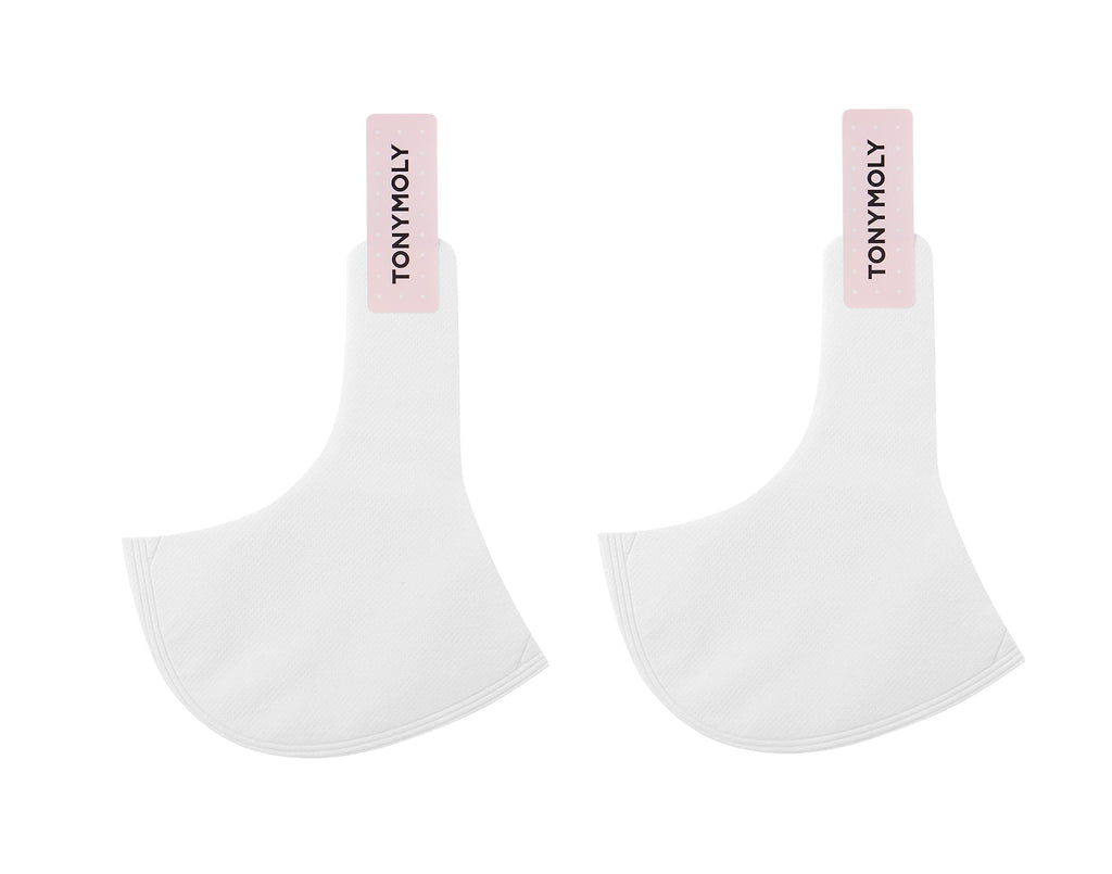 Tonymoly foot peeling booties layout display