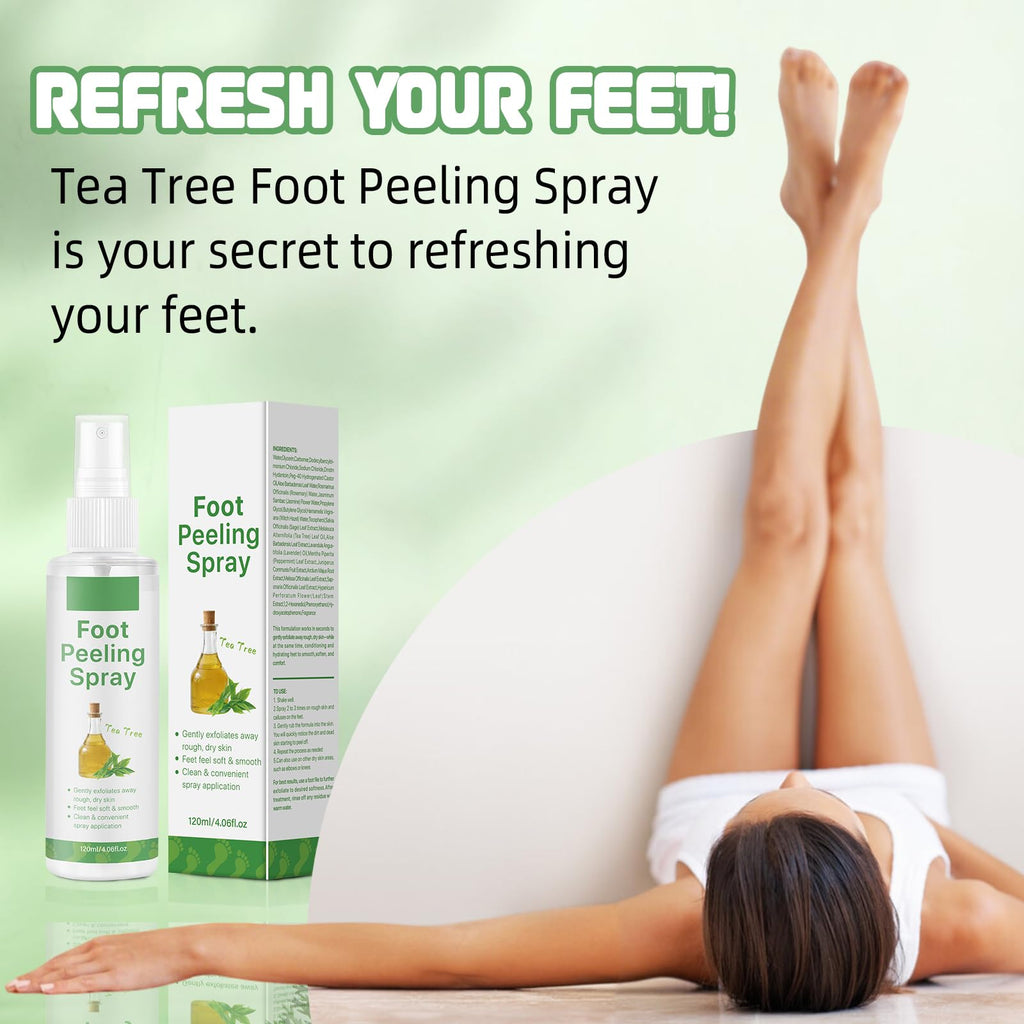 AOPEIBOTO vegan foot peeling spray full set view