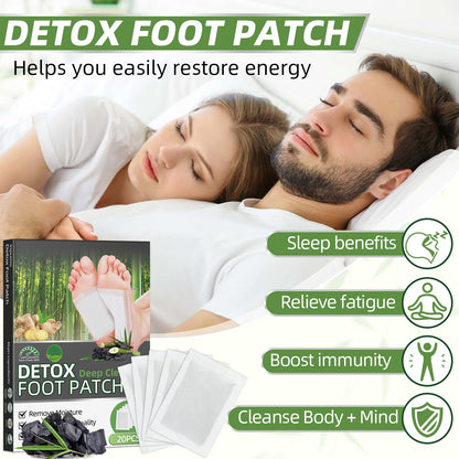 Self care wellness gift packaging of authentic imported deep cleansing foot pads