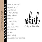 Whish Coconut Milk And Verbena Exfoliating Foot Mask lifestyle spa setting