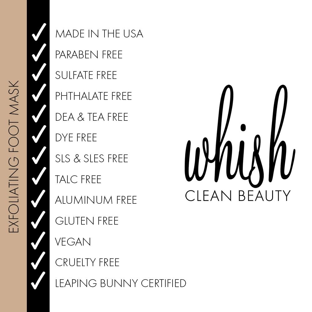 Whish Coconut Milk And Verbena Exfoliating Foot Mask lifestyle spa setting