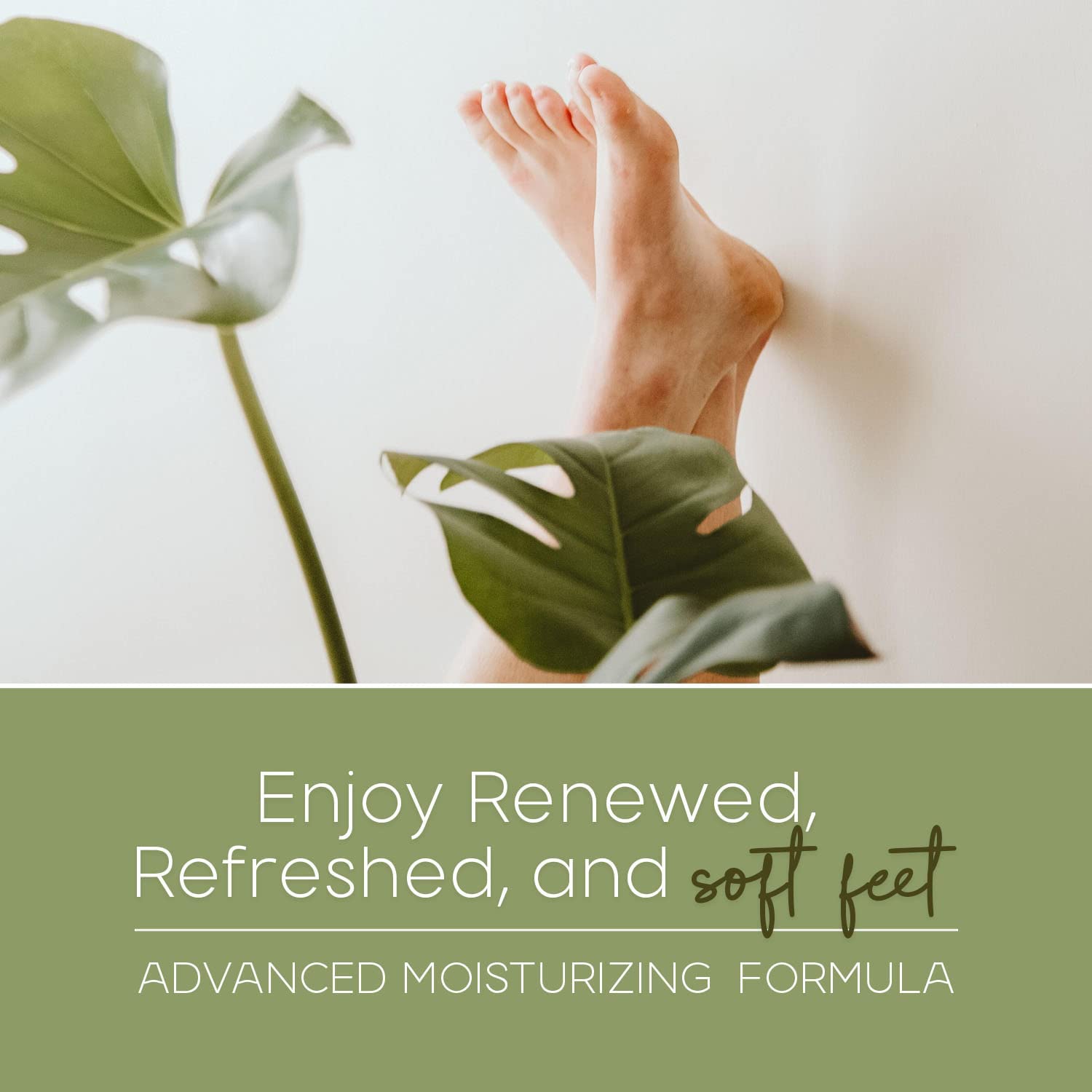 Hydrating foot mask socks for cracked heel repair being worn