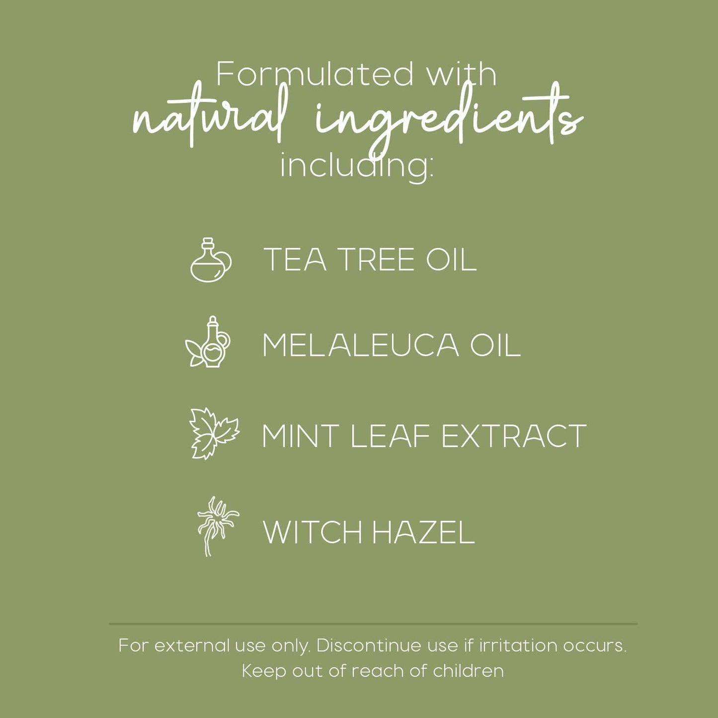 Skin Aesthetics packaging showing natural ingredients and clean beauty labels