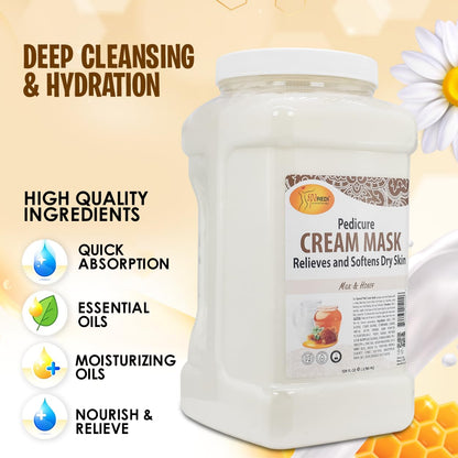 USA imported SPA REDI pedicure mask for dry and cracked feet treatment.