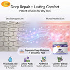 Spa Redi pedicure treatment container back label with ingredients