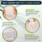 TEAWOO hand mask liner demonstrating transparent plastic design