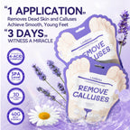 Lanbena lavender foot peel mask active ingredients breakdown
