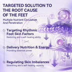 Lanbena lavender foot peel mask lifestyle self care setup
