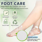Lyvantha waterproof foot protection liners in use