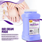 Spa Redi body and foot cream mask packaging and size overview
