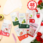 Swiffen hydrating foot mask bulk pack box layout